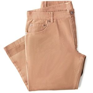 Spider & MacKay Slim Khaki Canvas 5 Pocket Pant, 36x36, NWT
